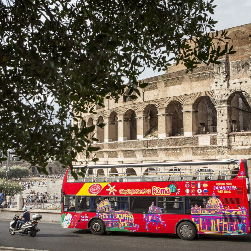Ônibus City Tour em Roma
