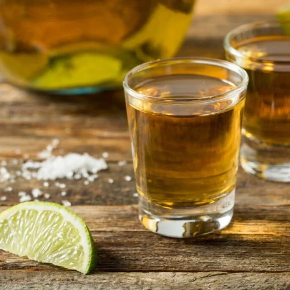 Shot com os noivos